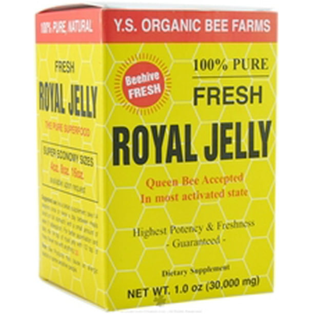 100 Fresh Royal Jelly 30,000 mg YS Eco Bee Farms 1.0 oz Liquid