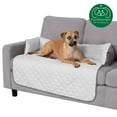 thumbnail image 3 of FurHaven Pet Furniture Cover | Sofa Buddy Reversible Furniture Cover Protector Pet Bed for Dogs & Cats, Gray/Mist, Large, 3 of 8