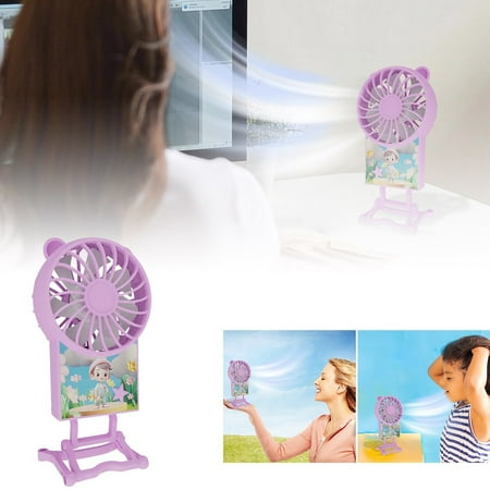 

CHEEPUM A Must Have MINI Small Fan For Summer With Convenience Of Handheld/stand Allowing You To Always Have A Refreshing And Comfortable Feeling!