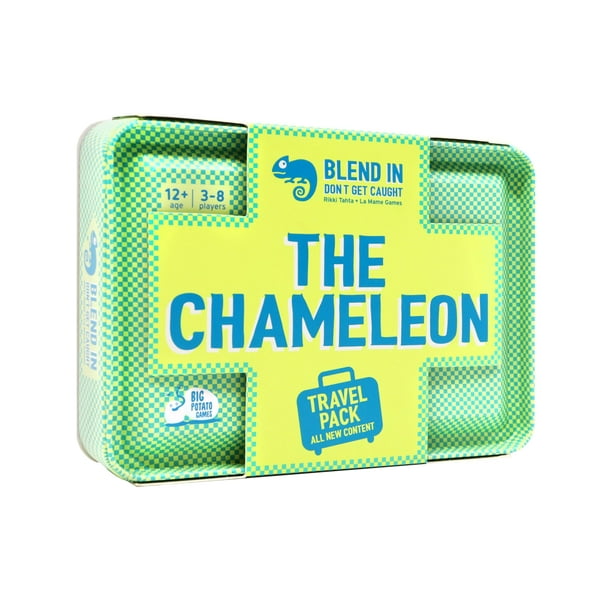 Juego de mesa Big Potato The Chameleon Travel Edition con 20 temas