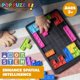 thumbnail image 2 of Pop Puzzle Popper Fidget Game - Juego de rompecabezas de 27 piezas Pop Push It Bubble Sensory Fidget Toys para aprender, alivio del estrés Juego de rompecabezas pop de silicona Bo, 2 of 5