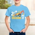 thumbnail image 2 of LRen Toddler Boy Shirts 4t Boys Cartoon Print Crewneck Short Sleeve Tshirts Kid Boy Summer Tees Loose Casual Birthday Gifts Kids Clothing, 2 of 4