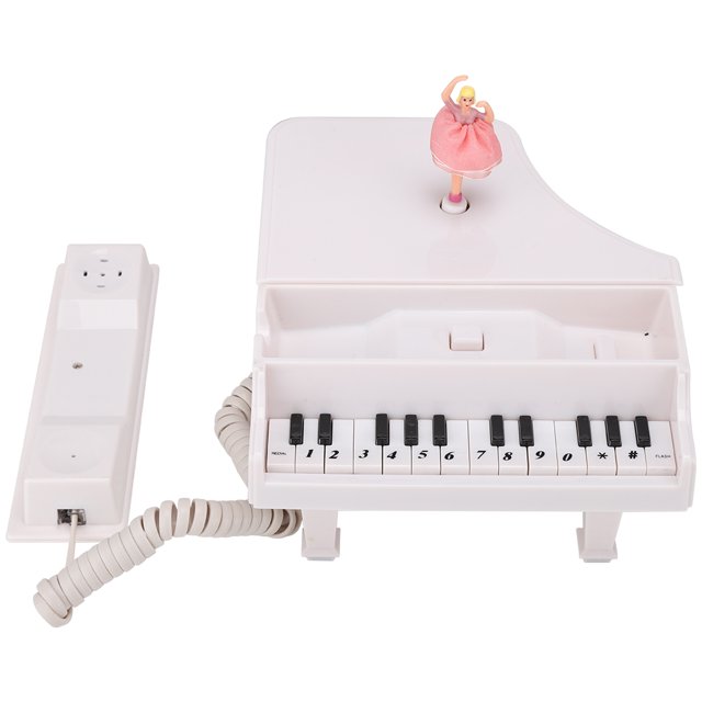 Home Telephone,WX 1186# MultiFunctional White Desk Phone Office Telephone Highly Recommended