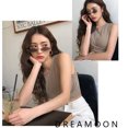 thumbnail image 4 of SKY Fashion Unisex Vintage hombres mujeres Retro pequeño ovalado gafas de sol Metal marco sombras gafaspangjing, 4 of 4