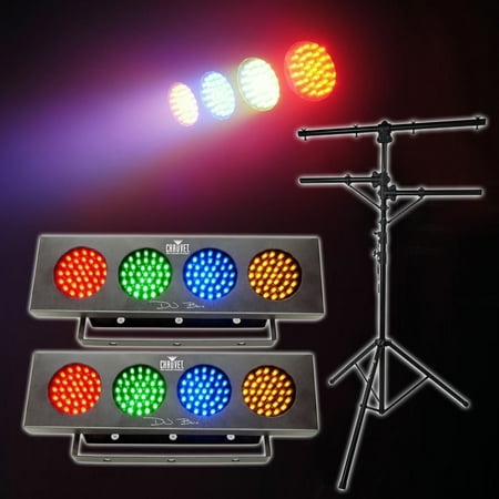 automated chauvet tripod activated programs dj bank sound stand lights