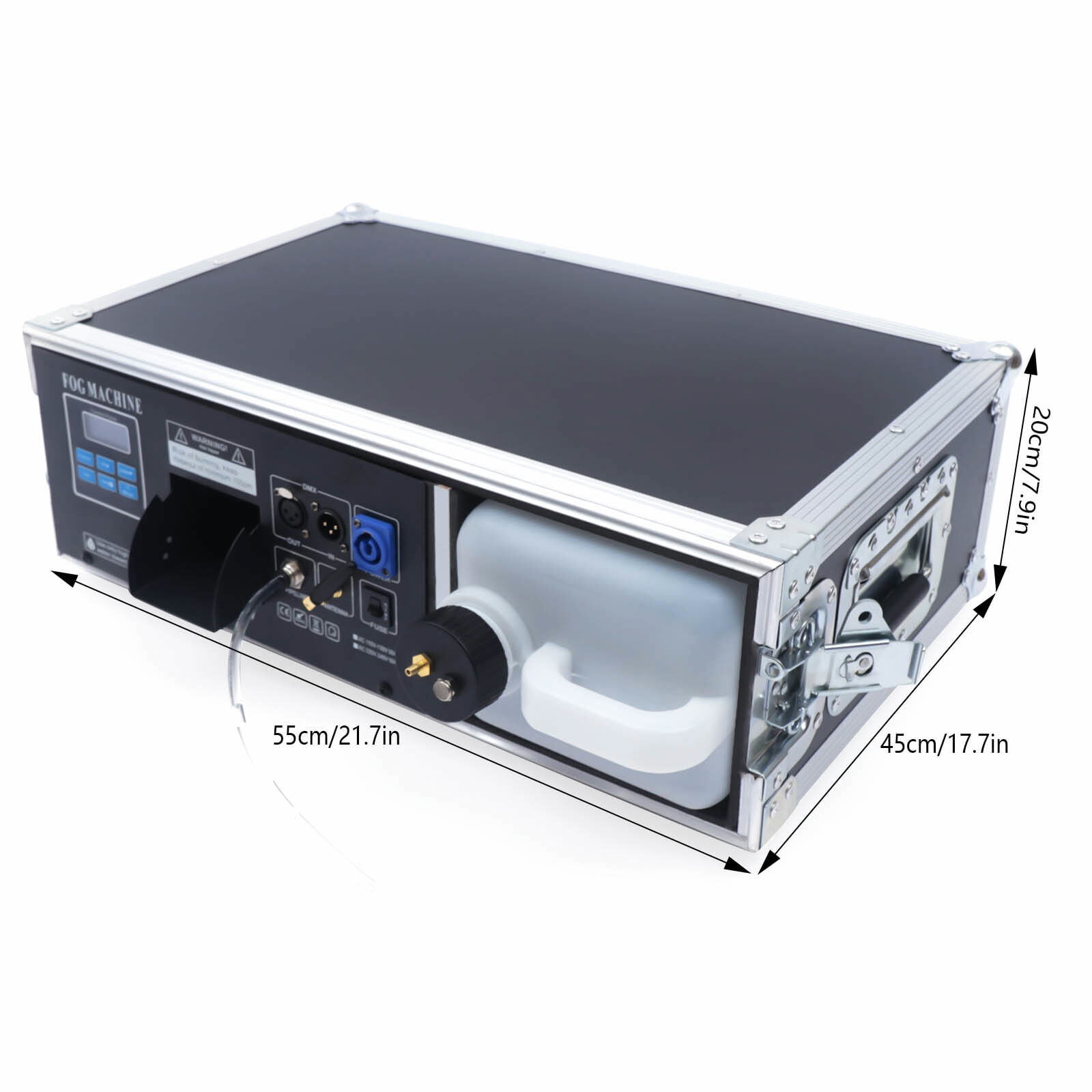 DENSET 1500W Stage Mist Haze Machine Hazer DMX Control Smoke Smoke Stage fog Machine