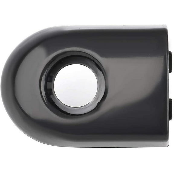 CCIYU Door Handle fit for 2007-2012 for Nissan Versa Exterior Front Driver Side Black