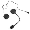 thumbnail image 3 of Auriculares para casco Bluetooth V5.0, antiinterferencias, 112dB, manos libres, para motocicleta, 3 of 5