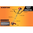 thumbnail image 3 of Floseru Gas Weed Eater 52cc 2-Stroke 2 in 1 Multi-Functional Petrol Hedge Trimmer, Weed Wacker Chainsaw Brush Cutter Complete Accessories，Gas Powe Weed Eater for Grass and Bush, 3 of 8