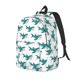 thumbnail image 1 of Balery Cartoon Shark Mochila Clásica Impresa Básica para Viaje, Mochila Escolar Resistente al Agua, Mochila de Lona con Correas Ajustables-Small, 1 of 5