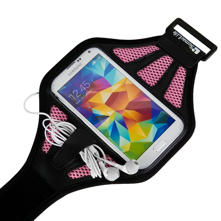 Sweat-Resistant Waterproof Running Universal Mesh Armband Fits