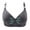 Dark Gray, variant on Darzheoy Wire-Free Bra for Women Solid Color Comfortable Hollow Out Leisure Bra Underwear No Rims Bras for Women 38/85BC