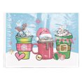 thumbnail image 3 of (CAND322) Mantel Individual Con Mesa Comedor Mantel Antideslizante Al Calor Navidad, 3 of 7