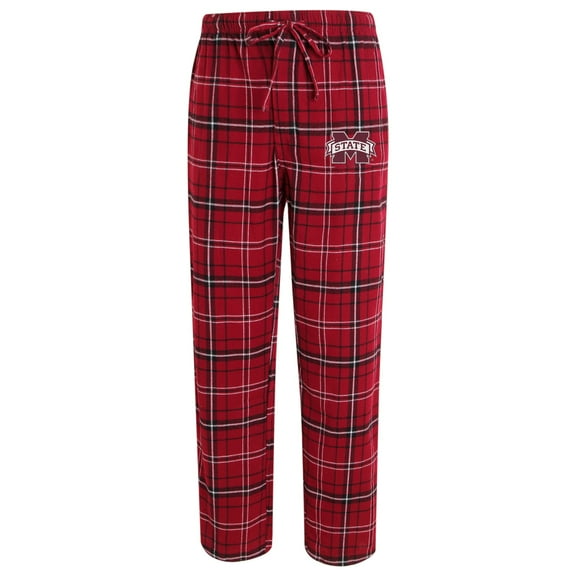 Men's Concepts Sport Maroon/Black Mississippi State Bulldogs Ultimate Flannel Pants