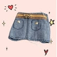 thumbnail image 2 of Lol Surprise doll OMG Bartz 2003 My Scene Spring Break Denim Mini Skirt, 2 of 2