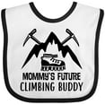 thumbnail image 3 of Inktastic Rock Climber Mommy Climbing Buddy Boys or Girls Baby Bib, 3 of 4