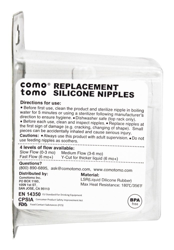 comotomo variable flow nipple
