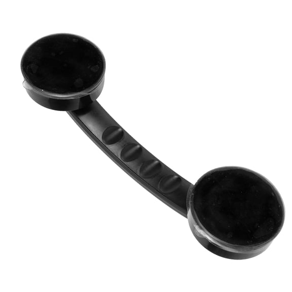 SEWOART Grab Bars Cabinet Suction Cup Handle Black ABS 1Set