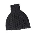 thumbnail image 4 of Gorro con para mujer, gorro cálido y portátil, accesorios para el cabello elásticos, gorro para calidez, otoño e invierno, niñas Negro, 4 of 8