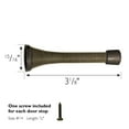 thumbnail image 2 of Design House Accessories 181719 Spring Door Stop, 10-Pack, Oil Rubbed Bronze, 2 of 5