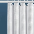 thumbnail image 2 of Rideau de Douche Gaufré, Rideau de Douche à Tissage Gaufré, Rideau de Douche en Tissu à Texture Gaufrée Robuste, Rideaux de Douche de Qualité Hôtelière pour Salle de Bain, 72 x 72 Pouces, 2 of 7