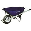 Seymour Heavy-Duty Wheelbarrow, 6 Cu. Ft. With Steel Tray
