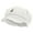 White, variant on Brazillian Carnival Bird Embroidered Cotton Elastic Big Size Newsboy Cap - Purple 2XL-3XL