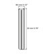 thumbnail image 3 of Pasadores de acero Uxcell 304 Pasador de espiga cilíndrico Soporte de estante Plateado 3mm x 20mm 25pcs, 3 of 5