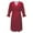 Y12-Red, variant on GUNIA Women Maternity Dress Nursing Baby Nightgown Breastfeeding Nightshirt Sleepwear Pregnancy Cozy
