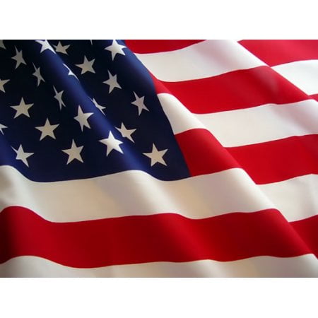 - G128 - 3x5 Polyester US Flag USA America Stars Stripes United States Brass Grommets