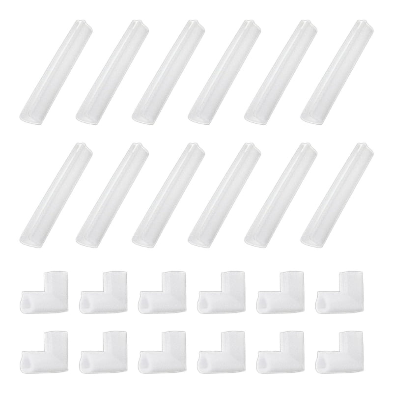 Zecic Pack Of 24 Foam Corner Protectors For Picture Furniture edges protections