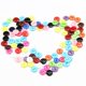 thumbnail image 4 of 300Pzs 8mm Botones de Resina de Forma Redonda de Color Mezclado Accesorios de Costura, 4 of 7