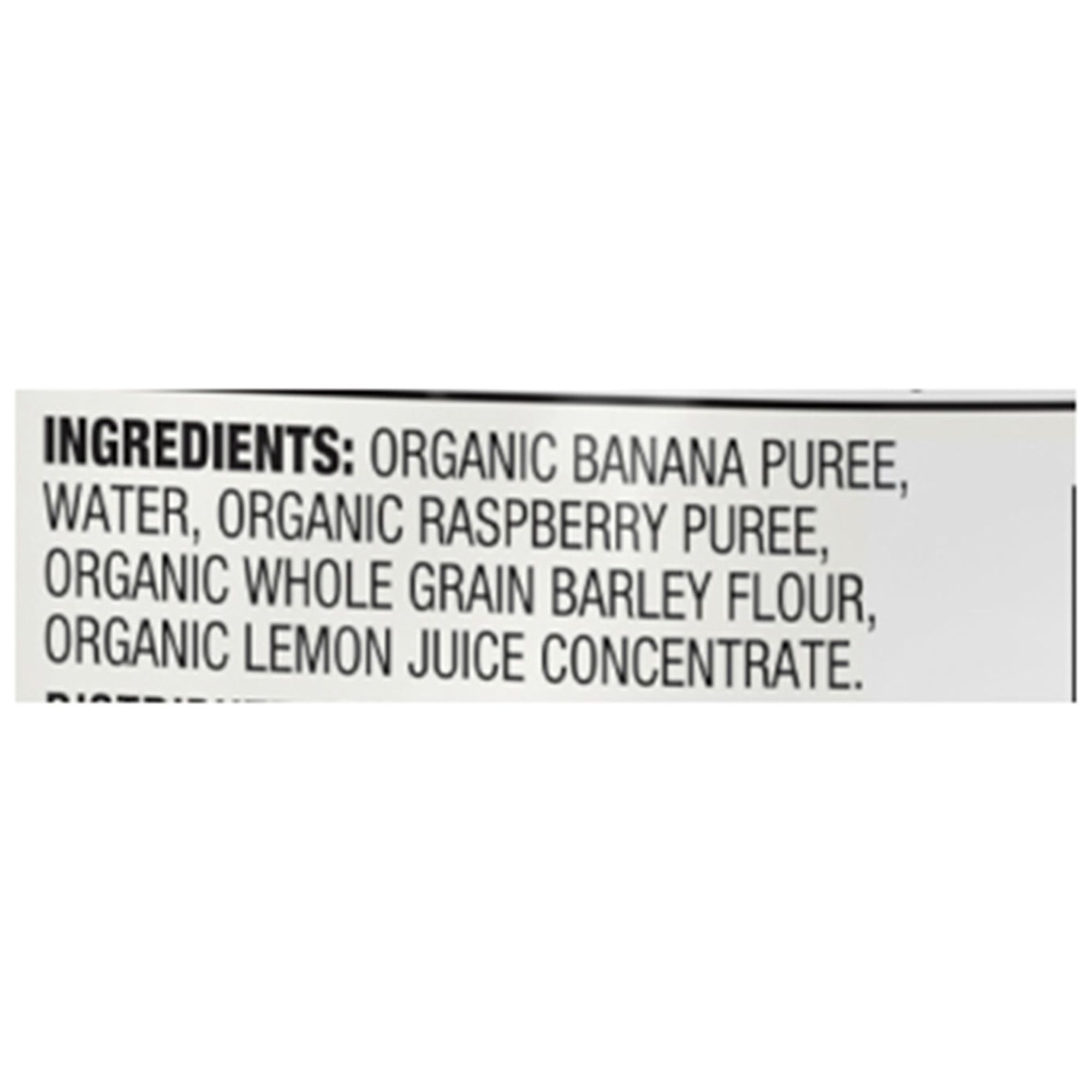 Earth's Best Organic Stage 2 Baby Food, Banana Raspberry & Brown Rice, 3.5 oz Pouches (12 Pack)
