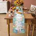 thumbnail image 2 of Beach Coastal Table Runner 72 Inches, Summer Coral Starfish Nautical Ocean Bed Runner Dresser Scarves Tabletop for Indoor Outdoor Parties/Ceremony/Banquet, 18" x 72", 2 of 8