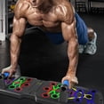 thumbnail image 3 of Tabla de ejercicios Push-up lagartijas portátil, multifunción plegable 10 en 1, 3 of 7