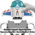 thumbnail image 6 of Replacement Parts for Buzz Lightyear Robot - Imaginext Disney-Pixar Toy Story 4 Playset GBG65 ~ Removable Spaceship for Buzz Robot, 6 of 7