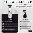 thumbnail image 6 of Rock Doctor Marble Shower Cleaner Spray, Marble Cleaner, Granite Cleaner, Quartz, Ceramic & Stone Cleaner  Soap Scum & Hard Water Stain Remover, 24.oz Pack of 1, 6 of 7