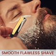 thumbnail image 4 of Razor Wet avec 10 Lames de Barbier et Étui de Rangement en Acier Inoxydable, 4 of 5