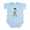 Sky Blue, variant on CafePress - Funny Frog Golfer Body Suit - Baby Light Bodysuit, Size Newborn - 24 Months
