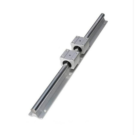 

Linear Rails and Bearings 1Pcs Linear Guide Rail 500mm +2Pcs Linear Bearing 12mm Slide Blocks SBR12UU