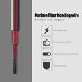 thumbnail image 2 of Suéter de manga larga con calefacción Ropa interior térmica lavable para esquiar Pesca Jogging JShteea Para Estrenar, 2 of 9
