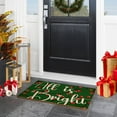 thumbnail image 2 of Felpudo navideño Merry Everything Merry Christmas Felpudo navideño con nieve Felpudo para puerta principal Felpudos para exteriores Felpudo divertido Felpudo de bienvenida Felpudo divertido Fel..., 2 of 2