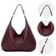 thumbnail image 3 of Bolso Mano Hobo para Mujer Con PU Cuero Sólido Crescent Bag, 3 of 9