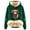Dark Green, variant on SNKSDGM New Trending My Items Casual Hoodie with Adorable Cow Print Fashionable Long Sleeve Pullover For Cozy Comfort