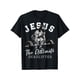 thumbnail image 1 of Christian Gym Humor Tee - "Faith & Gains" Motivational Workout T-Shirt, Jesus Bodybuilding Design, Moisture Wicking Cotton for Men Women, 1 of 7