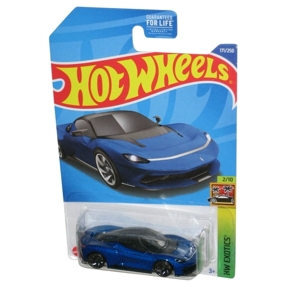 Hot Wheels HW Exotics 2/10 (2021) Blue Automobili Pininfarina Battista Car 171/250