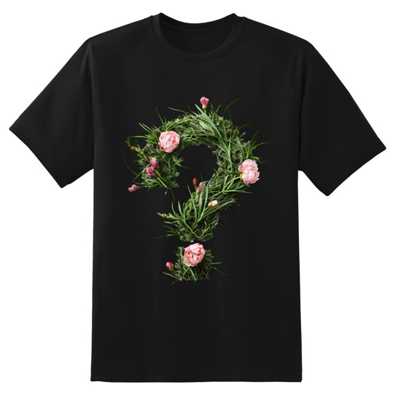 Men's Graphic TeeFlowers (5) Letter Print T-Shirts Round Neck Short Sleeves Sizes XS-5XL Summer Daily Casual Tops