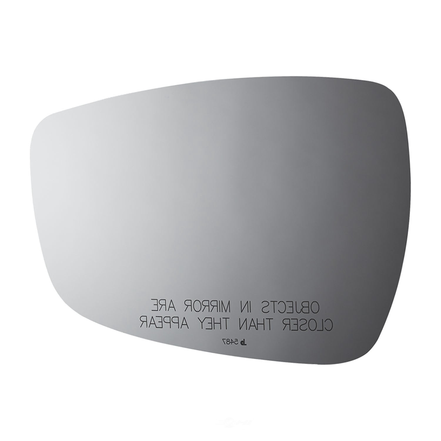 Burco Side View Mirror Replacement Glass - Clear Glass - 5487