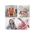 thumbnail image 3 of Baby Boy/Girl Cute Animal Soft Cotton Bathrobe with Hood Baby Bath Towels, 3 of 5