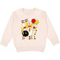 thumbnail image 2 of Inktastic Cute Bowling Pin 4th Birthday Toddler Sweatshirt, 2 of 4